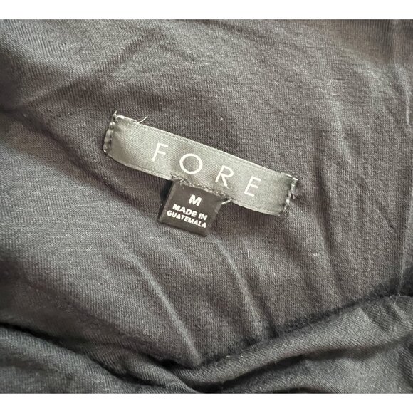 FORE Off Shoulder Bodysuit in Black - Picture 4 of 4